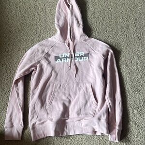 Under armour pink hoddie